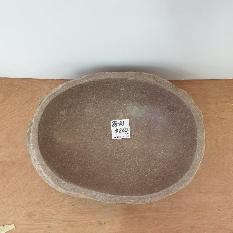 Stone Bird Bath Bowl - R1 VOLCANIC ROCK at World Of Decor NZ