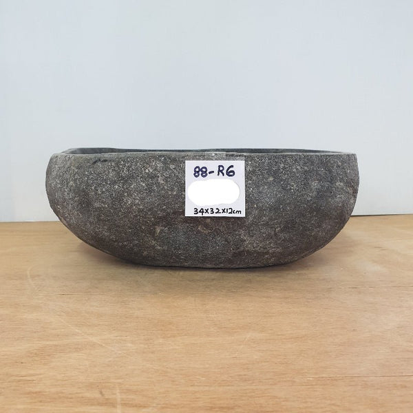 Stone Bird Bath Bowl - R6 VOLCANIC ROCK at World Of Decor NZ