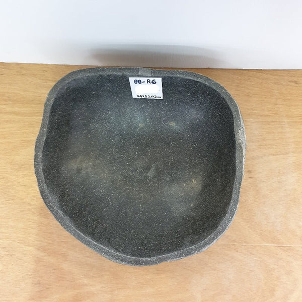 Stone Bird Bath Bowl - R6 VOLCANIC ROCK at World Of Decor NZ