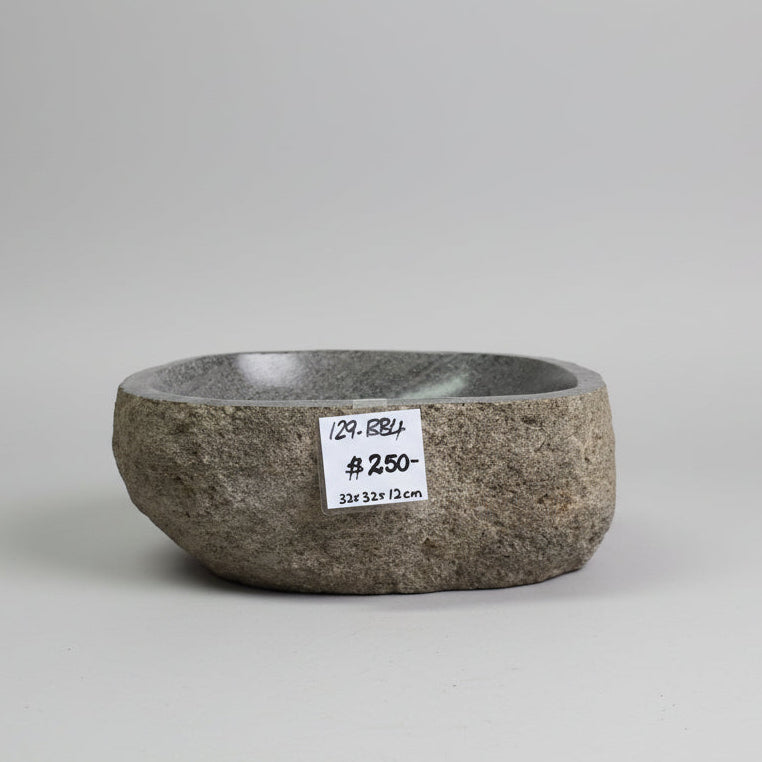 Stone Bird Bath129 - BB4 VOLCANIC ROCK at World Of Decor NZ