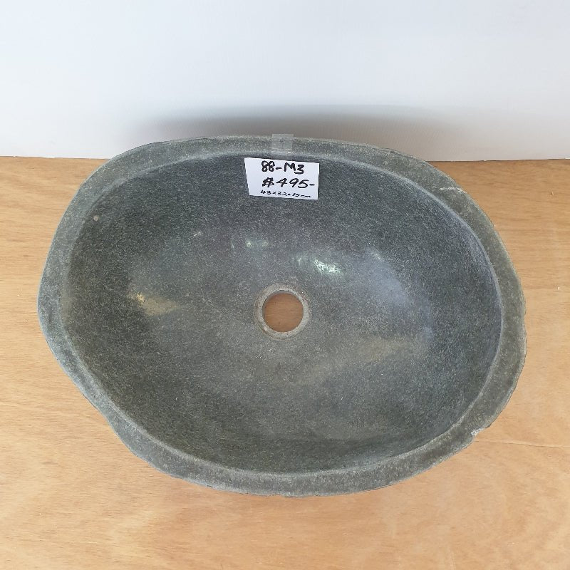 Stone Hand Basin 88 - M3 VOLCANIC ROCK at World Of Decor NZ