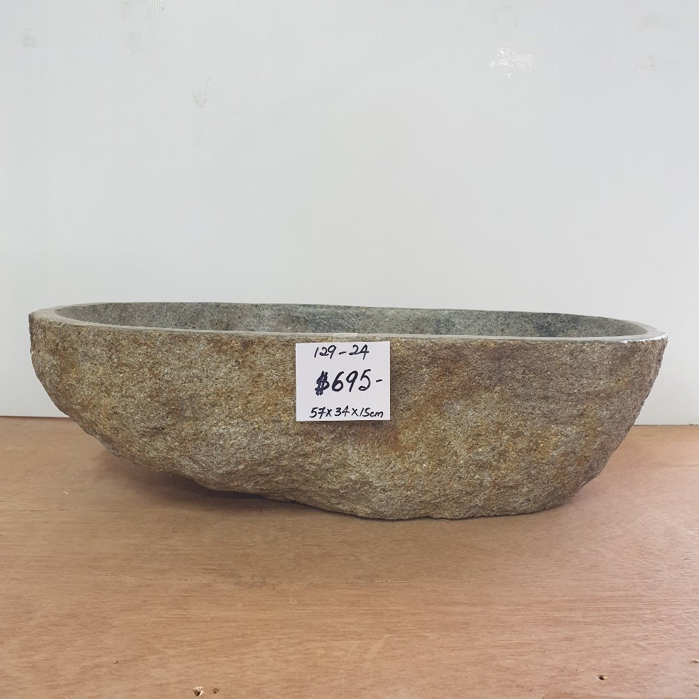 Stone Hand Basin Collections New Zealand 129 - 24 VOLCANIC ROCK at World Of Decor NZ