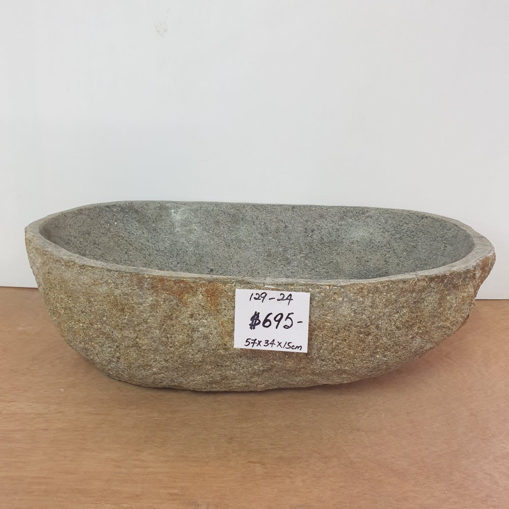 Stone Hand Basin Collections New Zealand 129 - 24 VOLCANIC ROCK at World Of Decor NZ