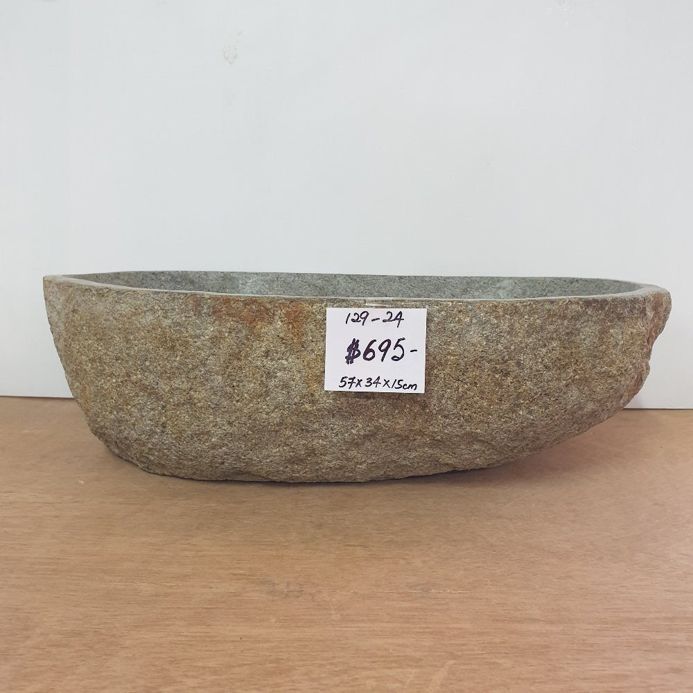 Stone Hand Basin Collections New Zealand 129 - 24 VOLCANIC ROCK at World Of Decor NZ