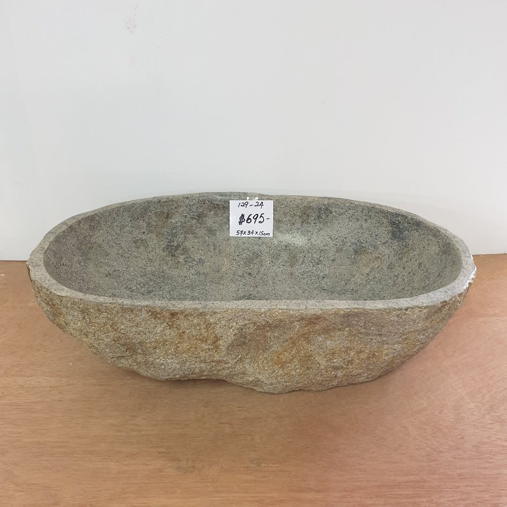 Stone Hand Basin Collections New Zealand 129 - 24 VOLCANIC ROCK at World Of Decor NZ