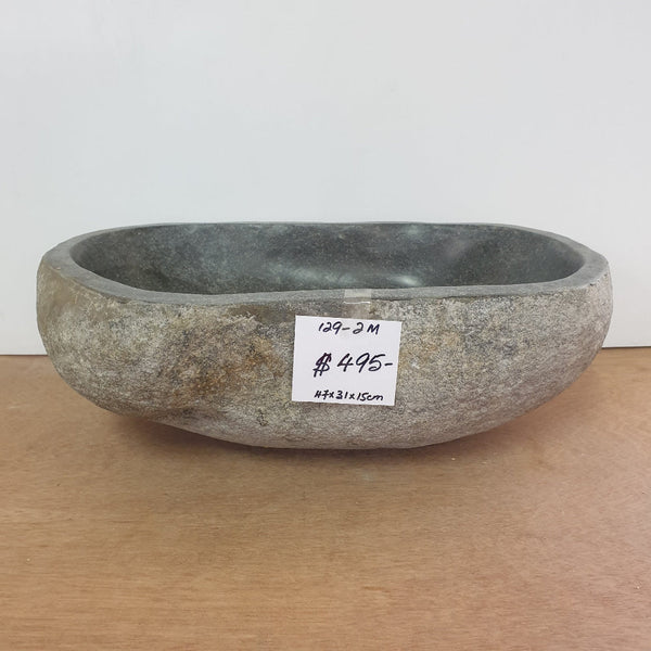 Stone Hand Basin Collections New Zealand 129 - 2M VOLCANIC ROCK at World Of Decor NZ