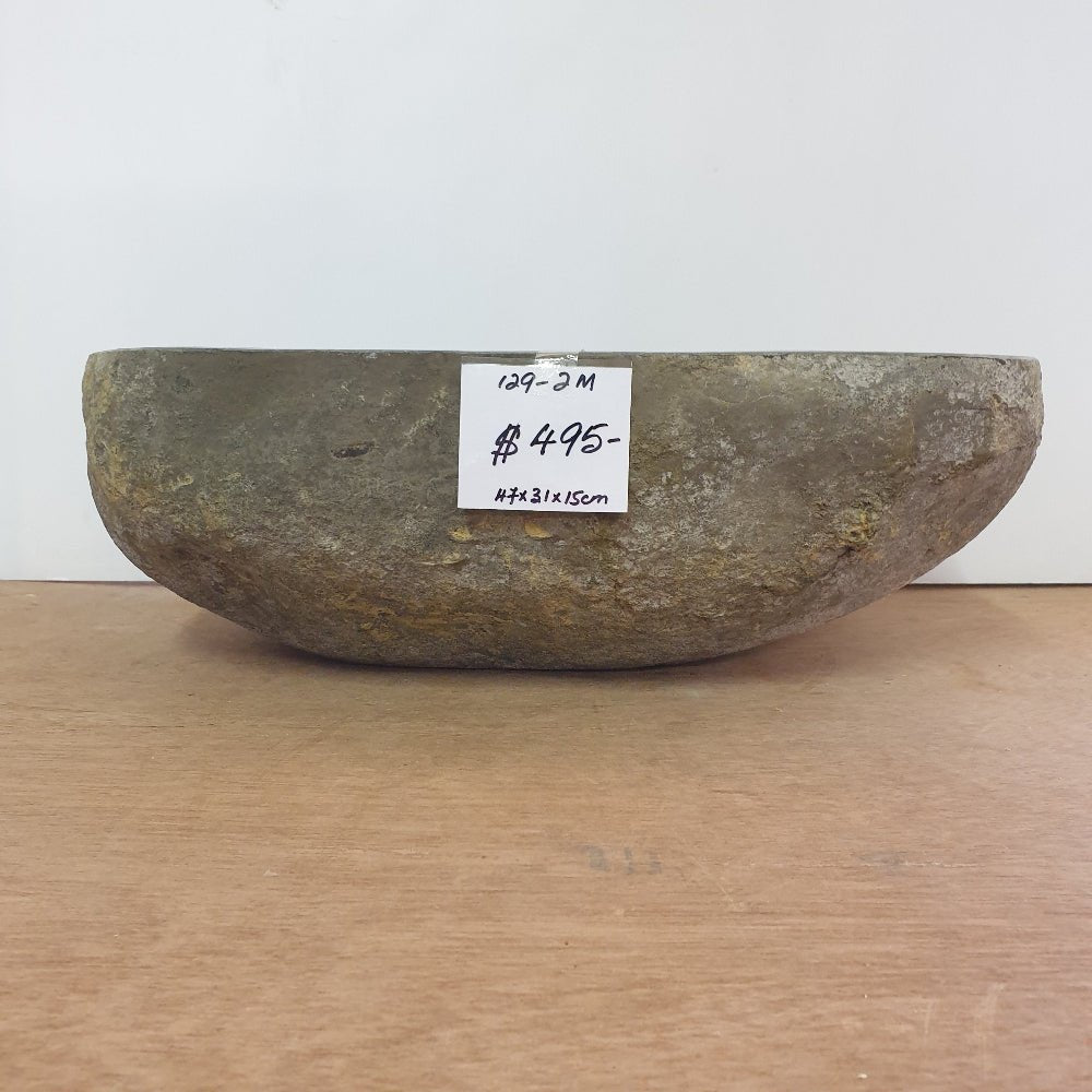 Stone Hand Basin Collections New Zealand 129 - 2M VOLCANIC ROCK at World Of Decor NZ