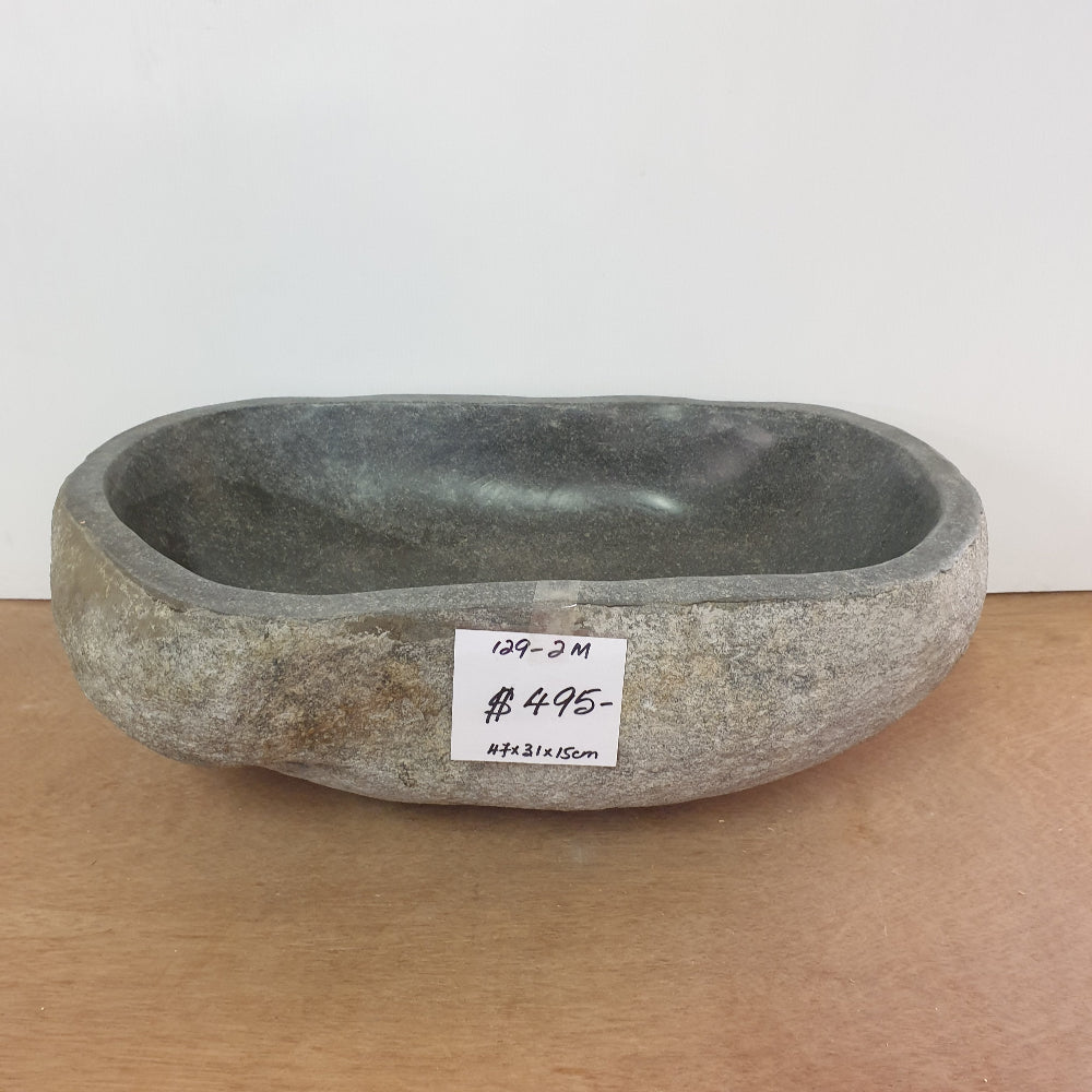 Stone Hand Basin Collections New Zealand 129 - 2M VOLCANIC ROCK at World Of Decor NZ