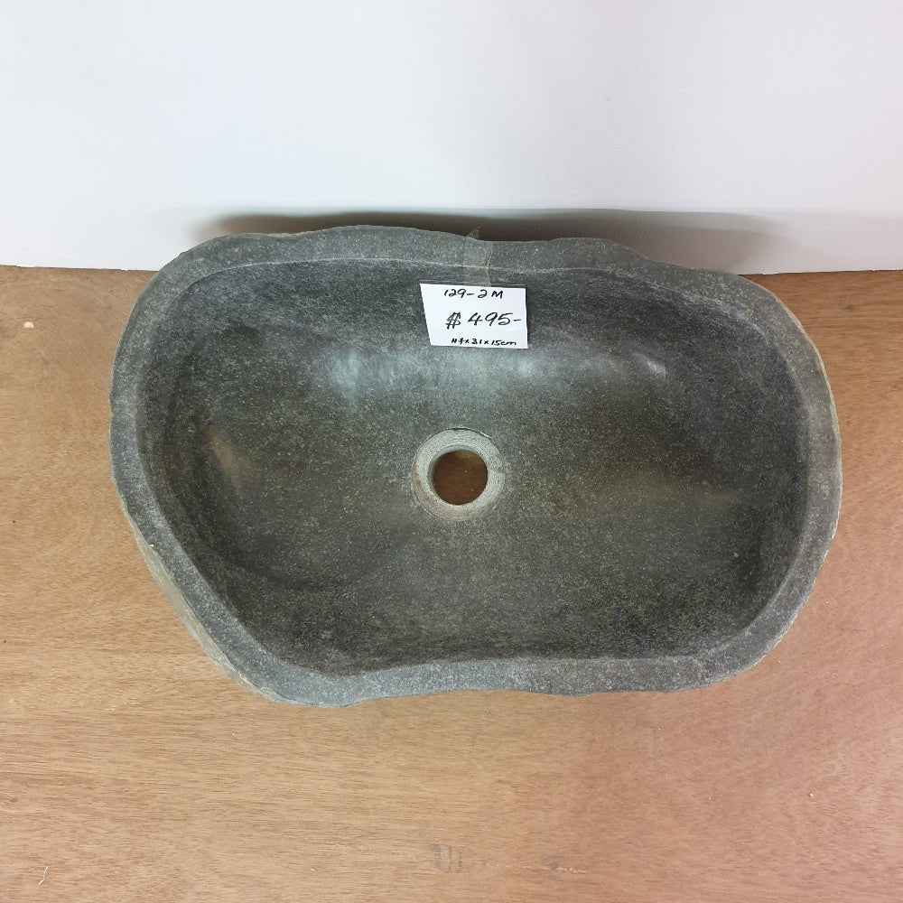 Stone Hand Basin Collections New Zealand 129 - 2M VOLCANIC ROCK at World Of Decor NZ