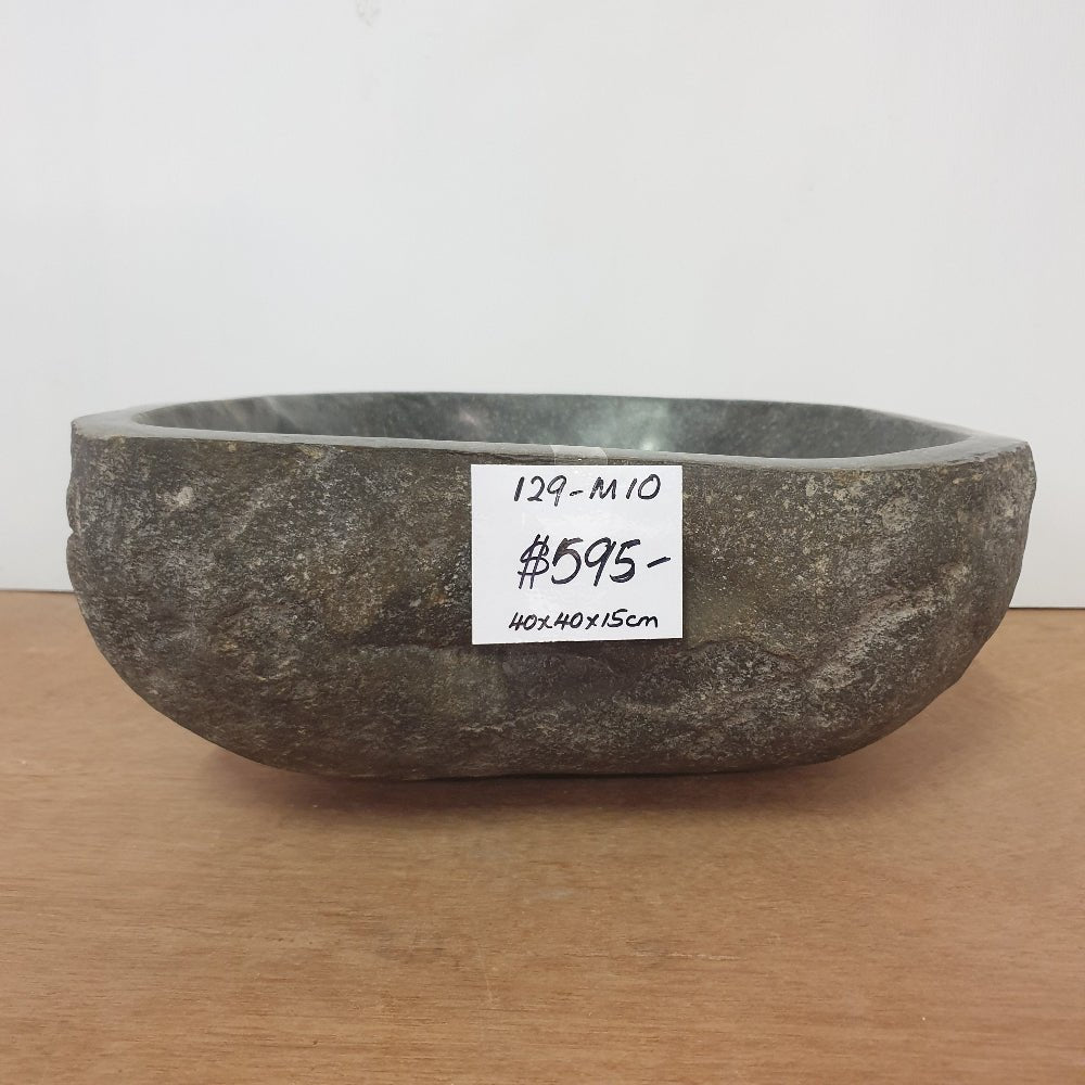 Stone Hand Basin Collections New Zealand 129 - M10 VOLCANIC ROCK at World Of Decor NZ