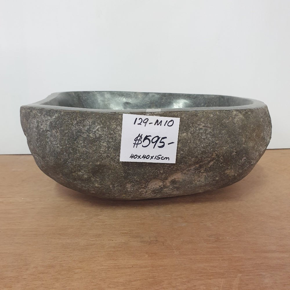 Stone Hand Basin Collections New Zealand 129 - M10 VOLCANIC ROCK at World Of Decor NZ