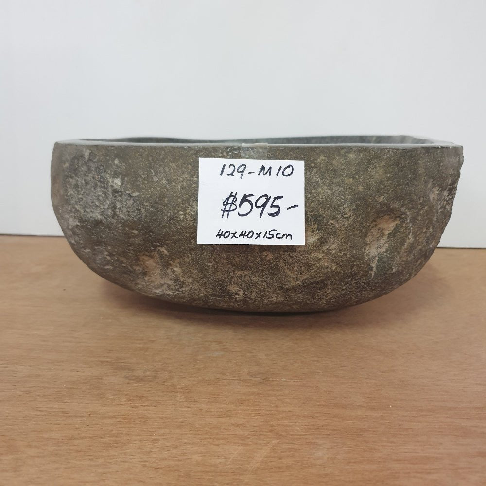 Stone Hand Basin Collections New Zealand 129 - M10 VOLCANIC ROCK at World Of Decor NZ