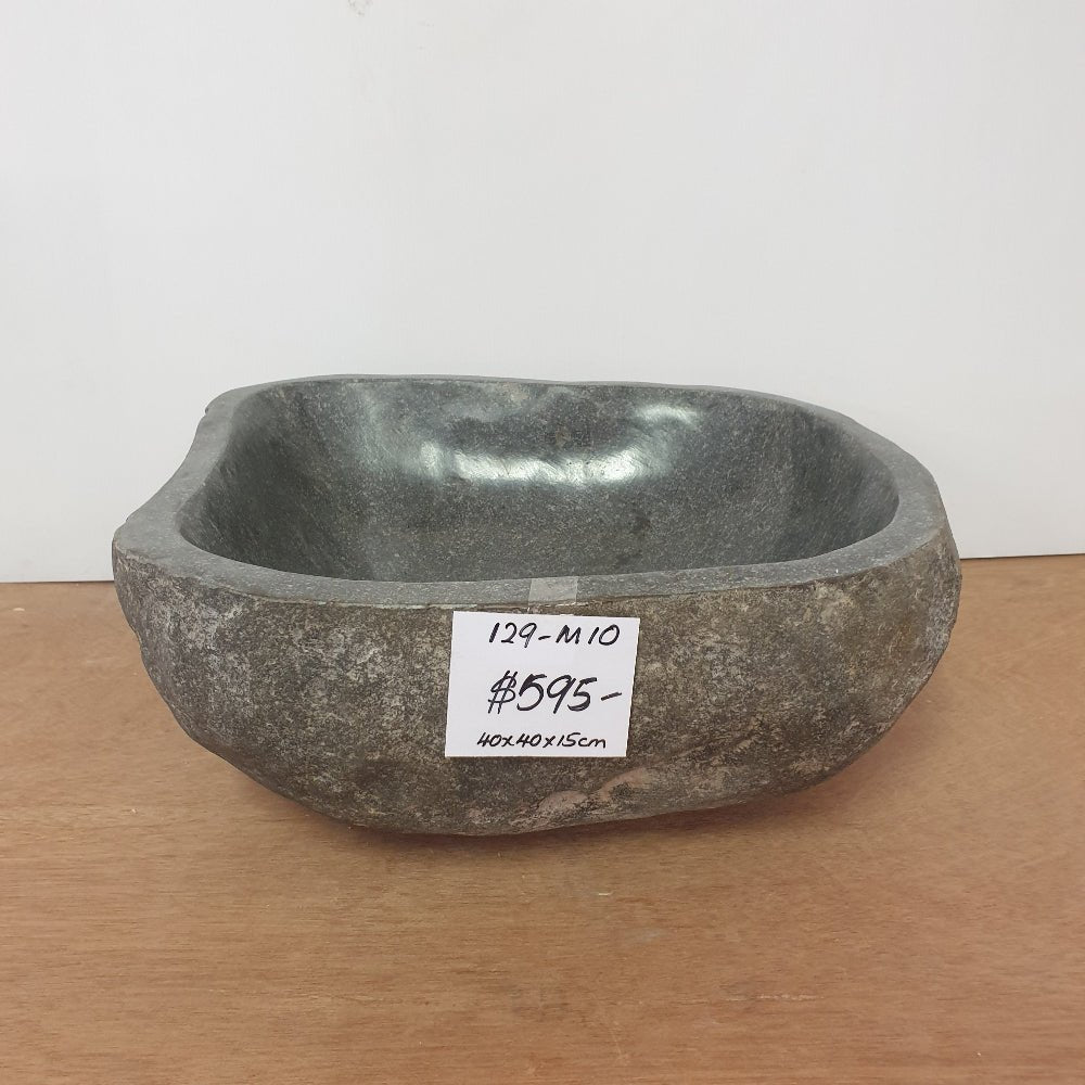 Stone Hand Basin Collections New Zealand 129 - M10 VOLCANIC ROCK at World Of Decor NZ