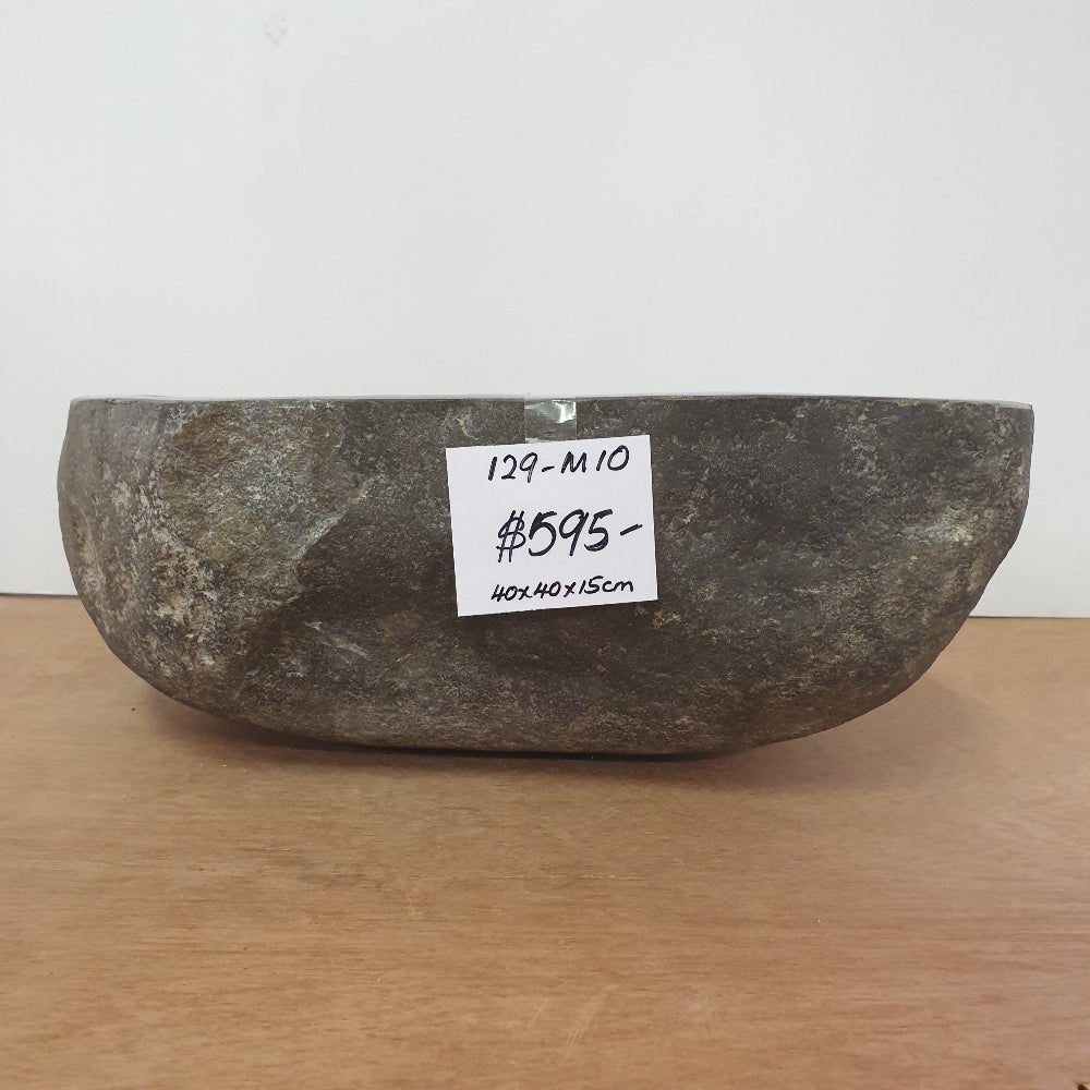 Stone Hand Basin Collections New Zealand 129 - M10 VOLCANIC ROCK at World Of Decor NZ