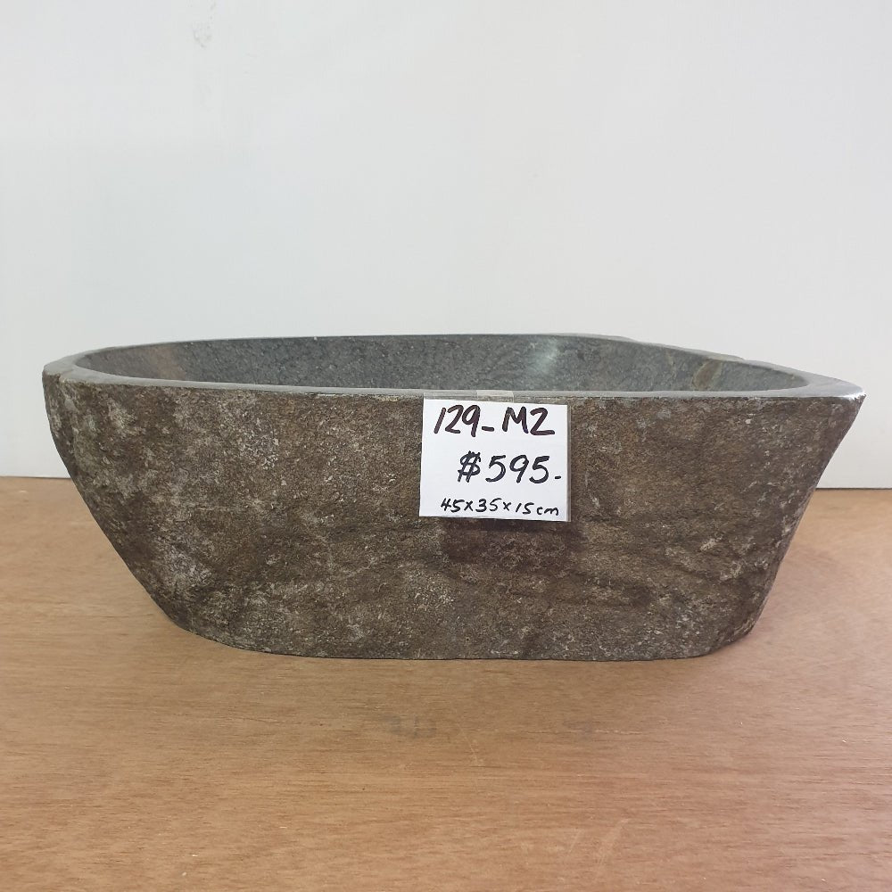 Stone Hand Basin Collections New Zealand 129 - M2 VOLCANIC ROCK at World Of Decor NZ