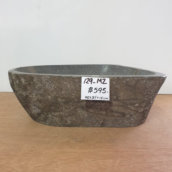 Stone Hand Basin Collections New Zealand 129 - M2 VOLCANIC ROCK at World Of Decor NZ