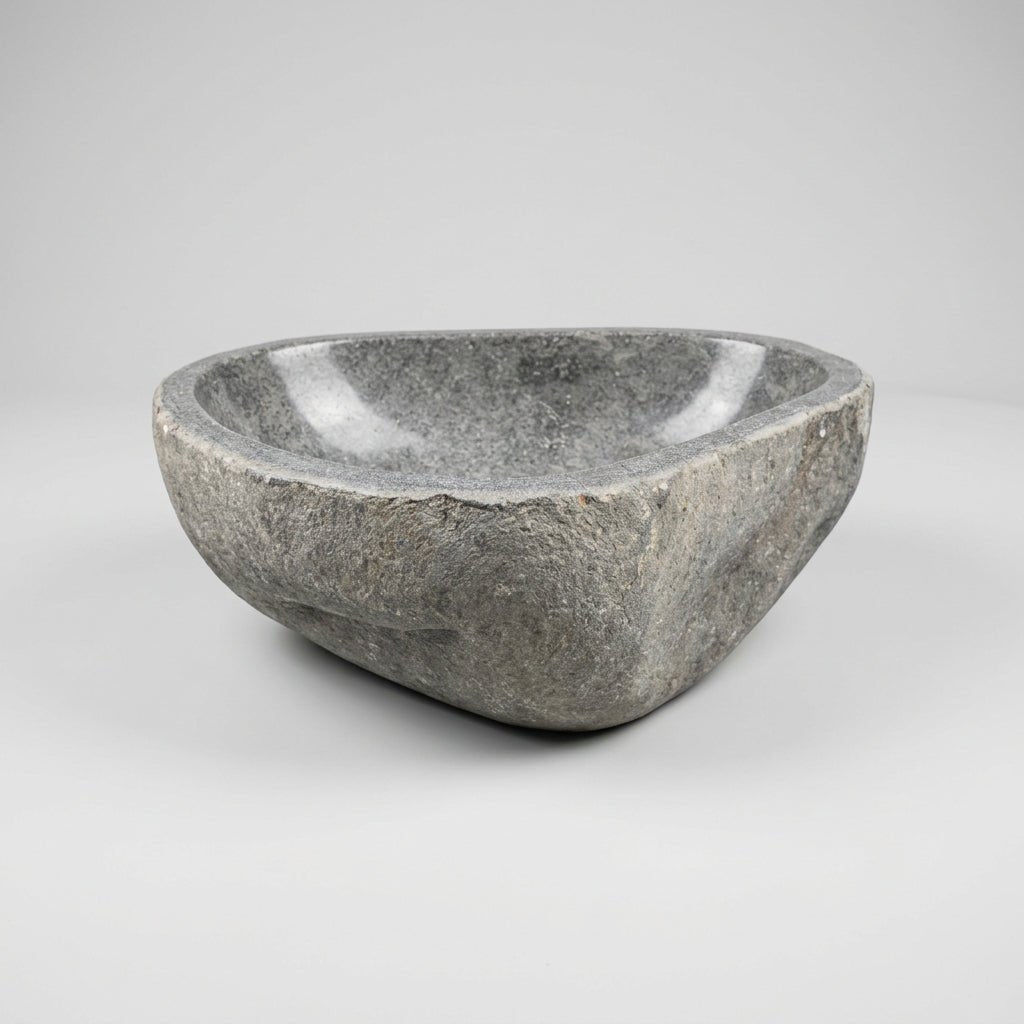 Stone Hand Basin Collections New Zealand 129-S1 VOLCANIC ROCK at World Of Decor NZ