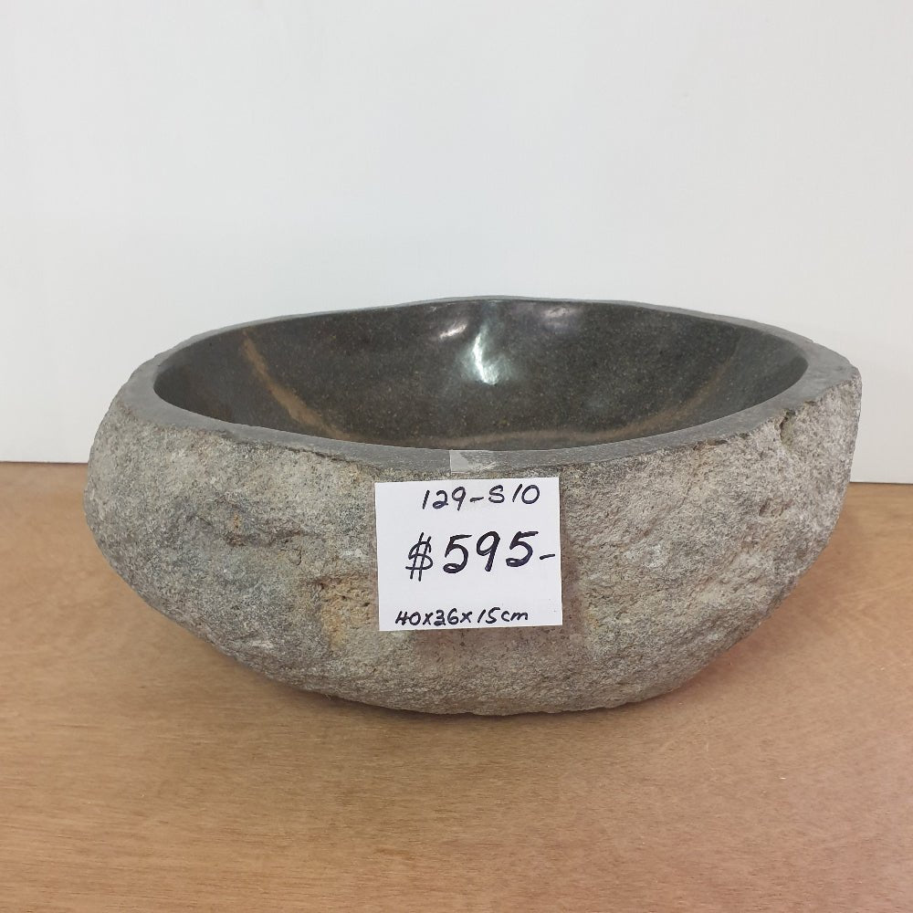 Stone Hand Basin Collections New Zealand 129 - S10 VOLCANIC ROCK at World Of Decor NZ