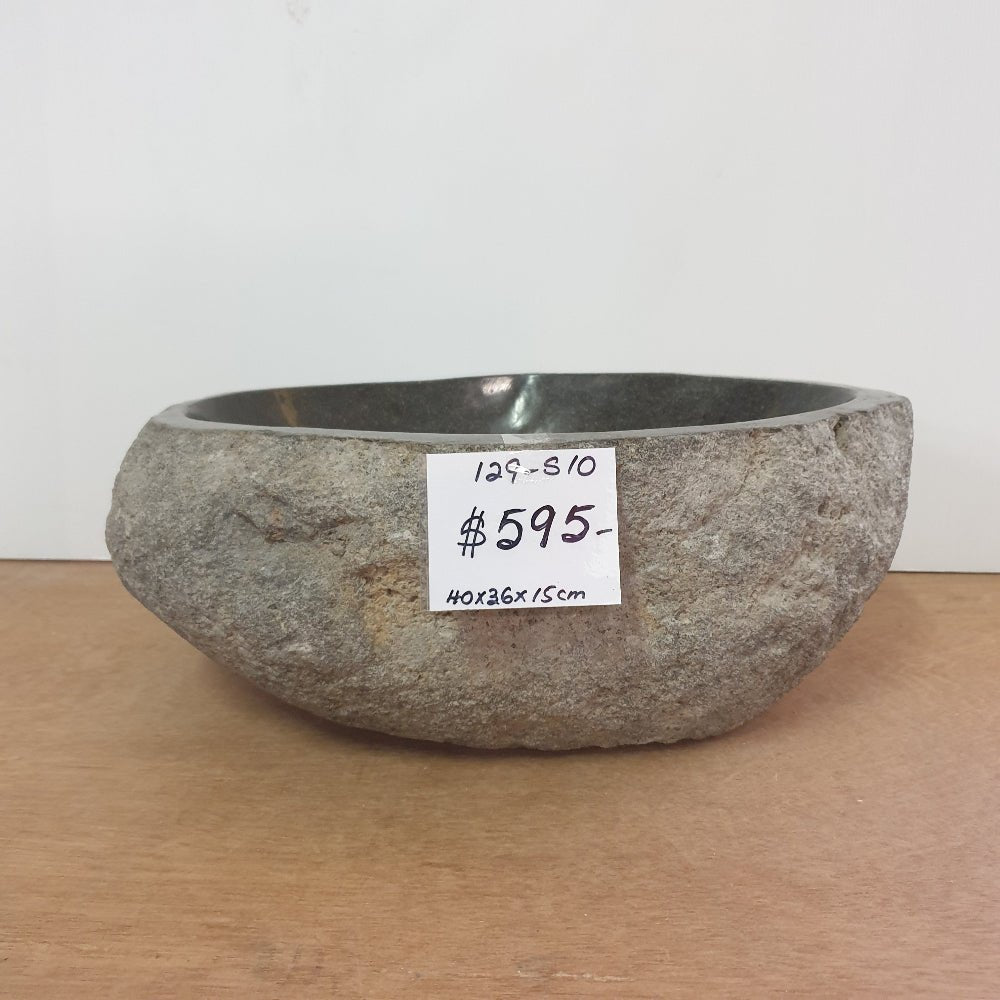 Stone Hand Basin Collections New Zealand 129 - S10 VOLCANIC ROCK at World Of Decor NZ