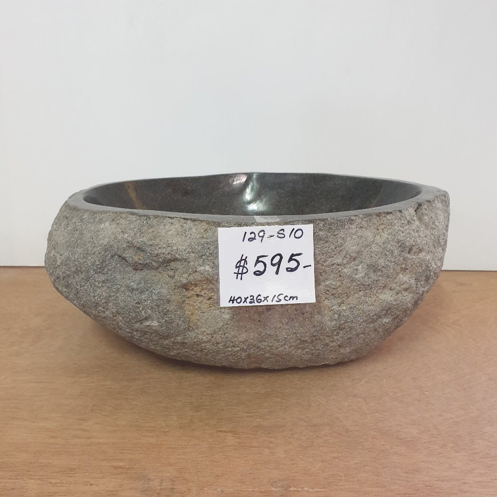 Stone Hand Basin Collections New Zealand 129 - S10 VOLCANIC ROCK at World Of Decor NZ