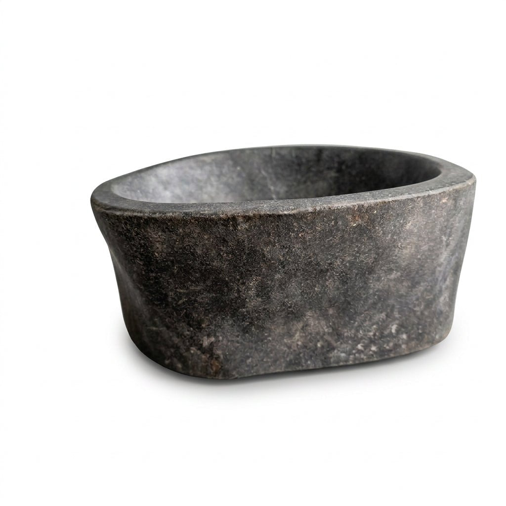 Stone Hand Basin Collections New Zealand 129-S5 VOLCANIC ROCK at World Of Decor NZ