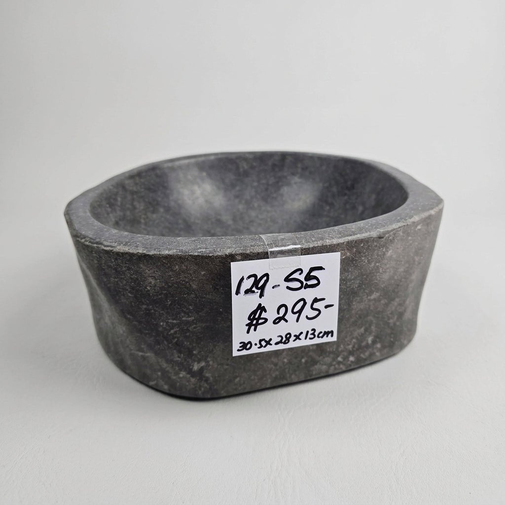 Stone Hand Basin Collections New Zealand 129-S5 VOLCANIC ROCK at World Of Decor NZ