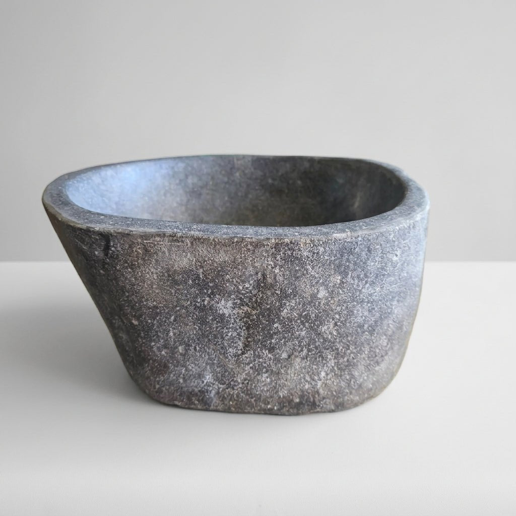 Stone Hand Basin Collections New Zealand 129-S5 VOLCANIC ROCK at World Of Decor NZ