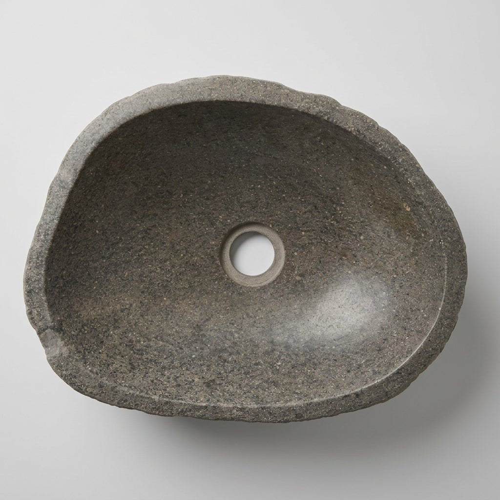 Stone Hand Basin Collections New Zealand 129-S7 VOLCANIC ROCK at World Of Decor NZ