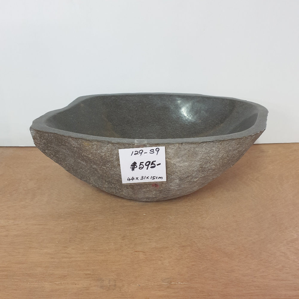 Stone Hand Basin Collections New Zealand 129 - S9 VOLCANIC ROCK at World Of Decor NZ