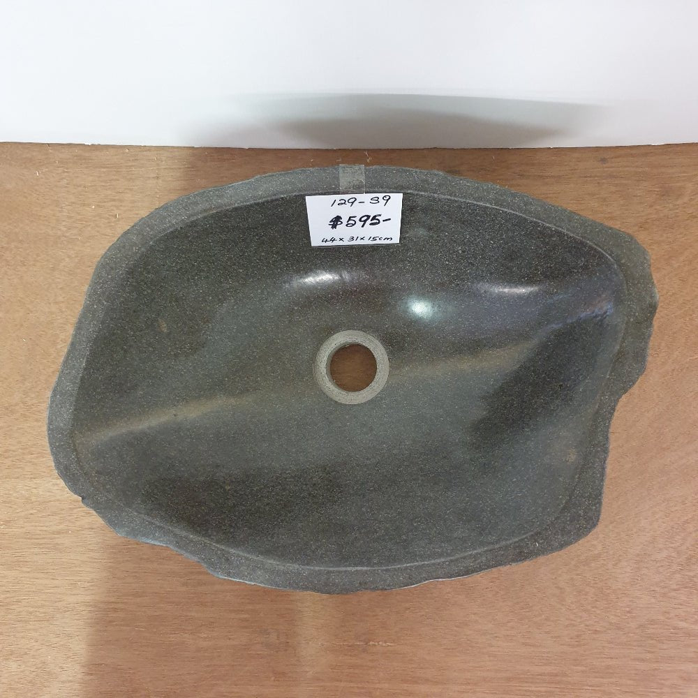 Stone Hand Basin Collections New Zealand 129 - S9 VOLCANIC ROCK at World Of Decor NZ