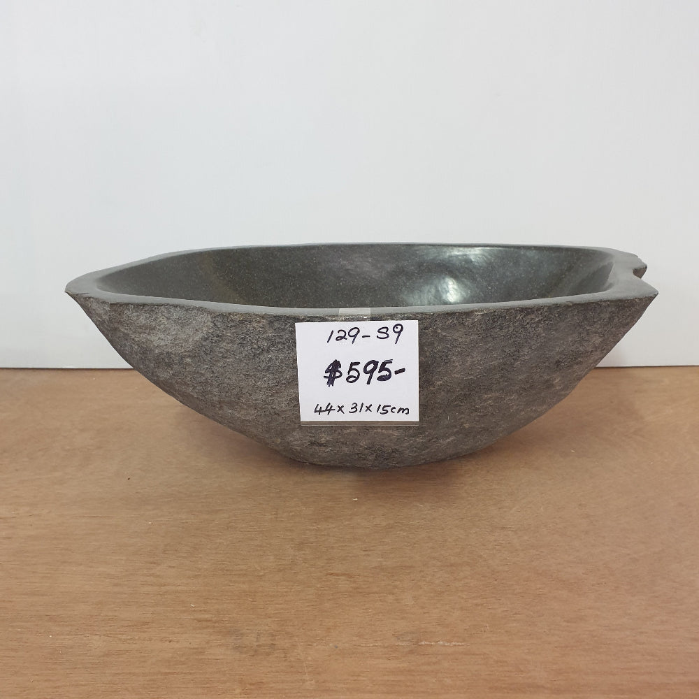 Stone Hand Basin Collections New Zealand 129 - S9 VOLCANIC ROCK at World Of Decor NZ