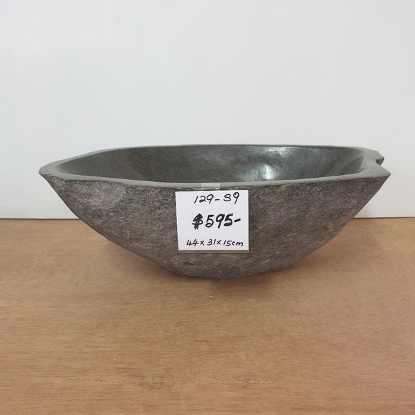 Stone Hand Basin Collections New Zealand 129 - S9 VOLCANIC ROCK at World Of Decor NZ
