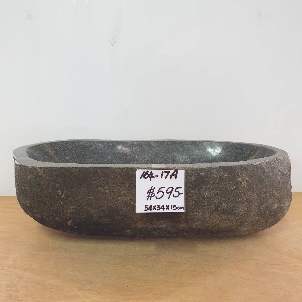 Stone Hand Basin Collections New Zealand 164 - 17A VOLCANIC ROCK at World Of Decor NZ