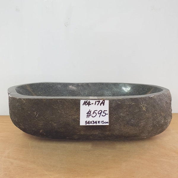Stone Hand Basin Collections New Zealand 164 - 17A VOLCANIC ROCK at World Of Decor NZ