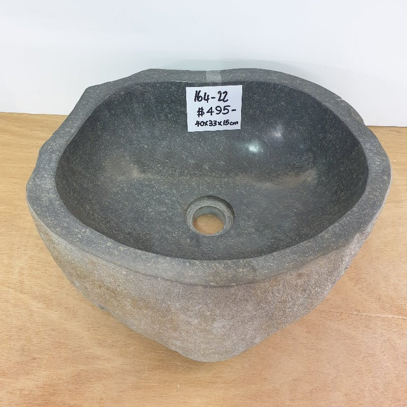 Stone Hand Basin Collections New Zealand 164 - 22 VOLCANIC ROCK at World Of Decor NZ