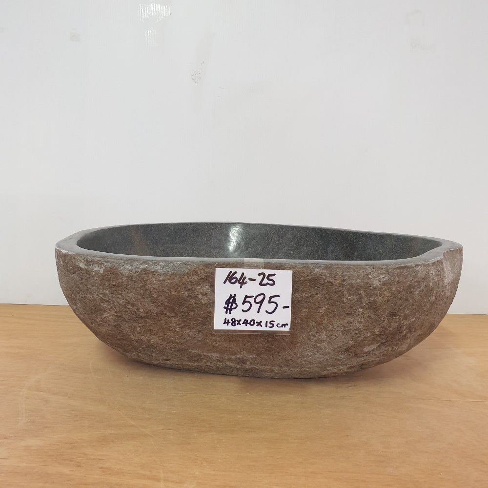 Stone Hand Basin Collections New Zealand 164 - 25 VOLCANIC ROCK at World Of Decor NZ