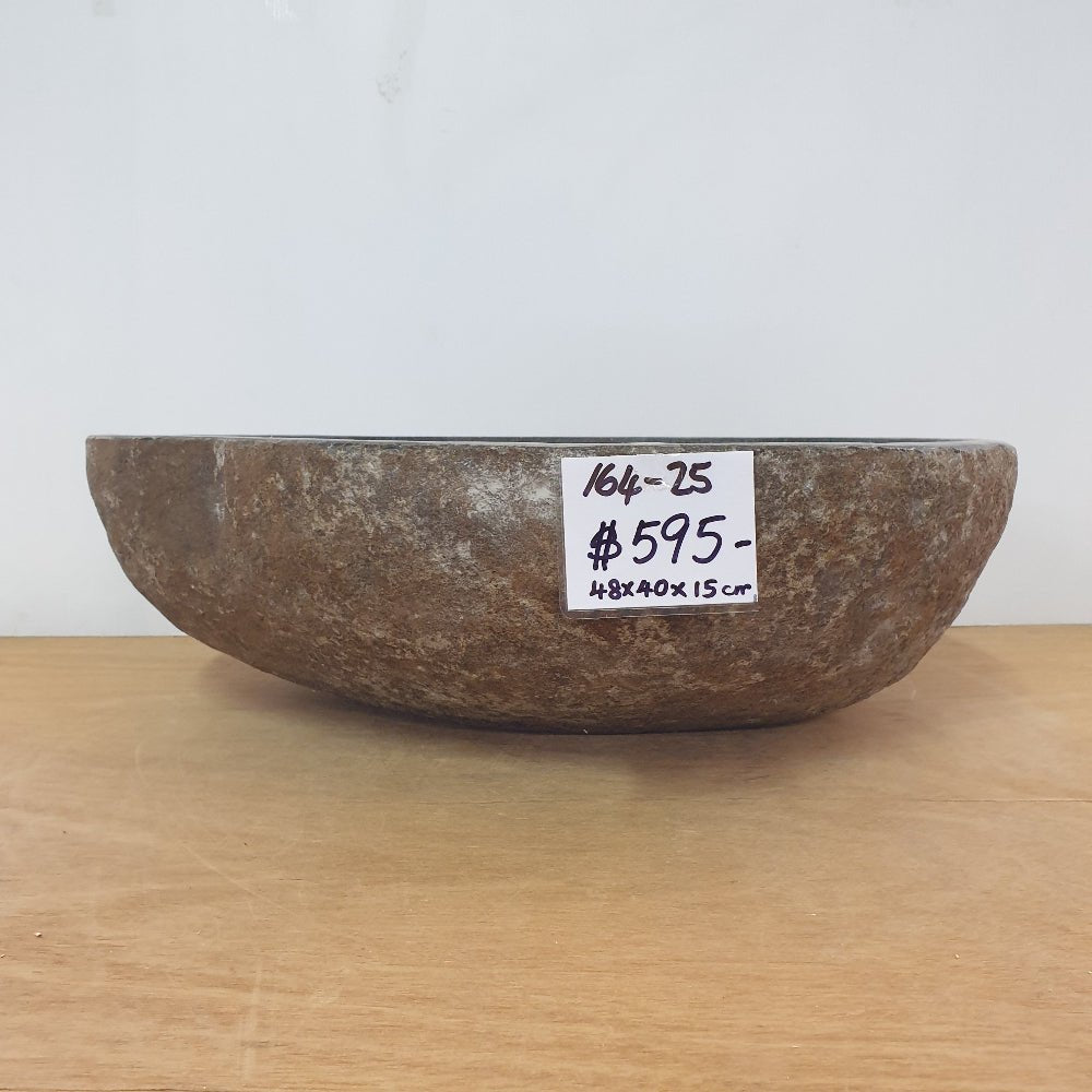 Stone Hand Basin Collections New Zealand 164 - 25 VOLCANIC ROCK at World Of Decor NZ