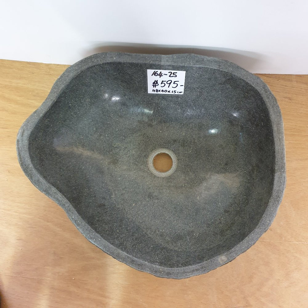 Stone Hand Basin Collections New Zealand 164 - 25 VOLCANIC ROCK at World Of Decor NZ