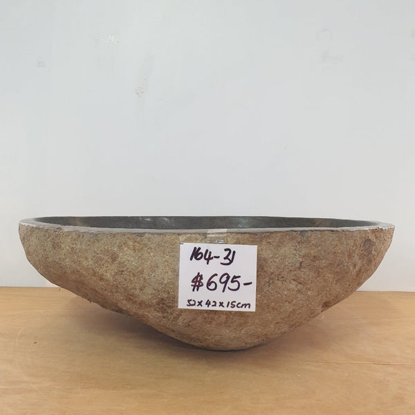 Stone Hand Basin Collections New Zealand 164 - 31 VOLCANIC ROCK at World Of Decor NZ
