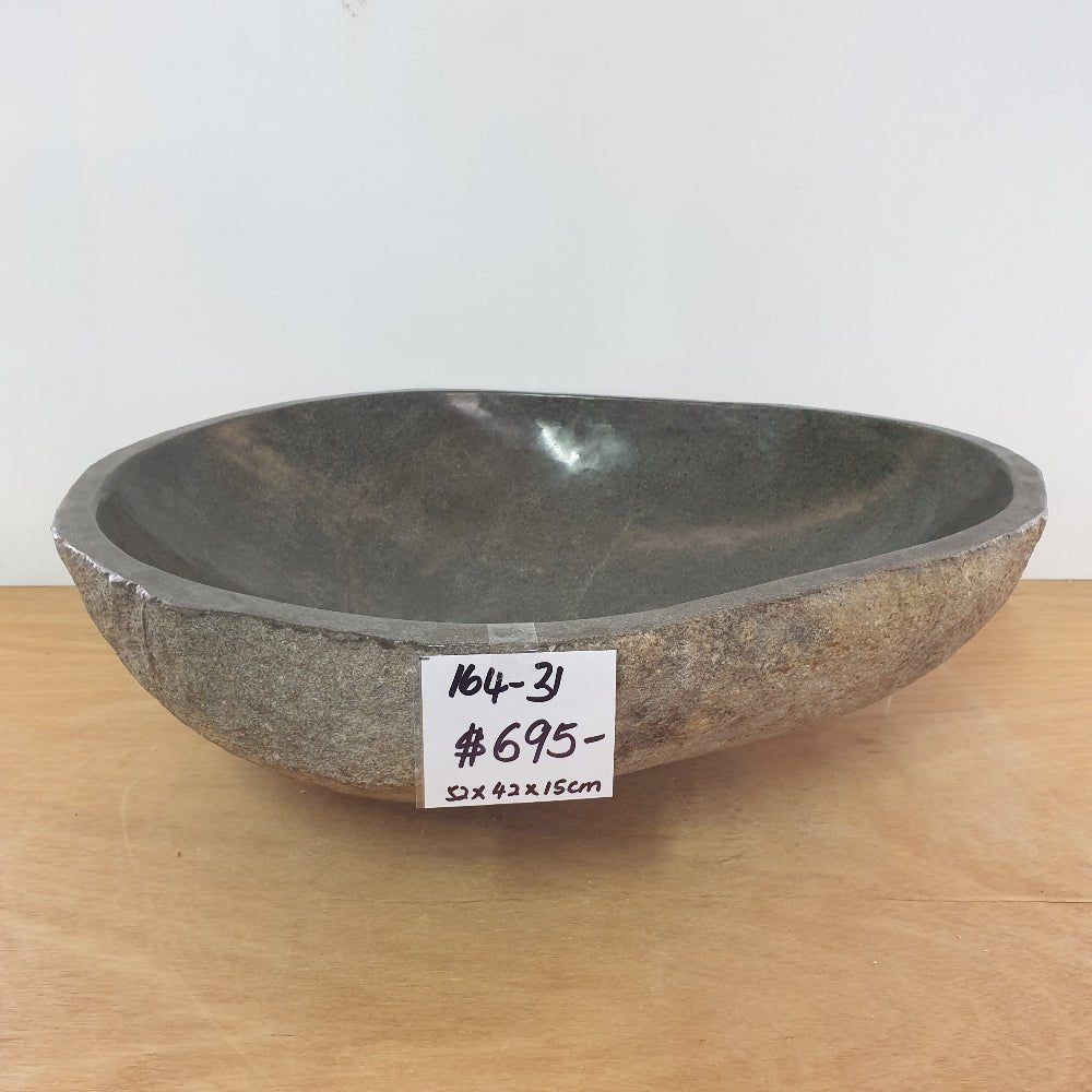 Stone Hand Basin Collections New Zealand 164 - 31 VOLCANIC ROCK at World Of Decor NZ