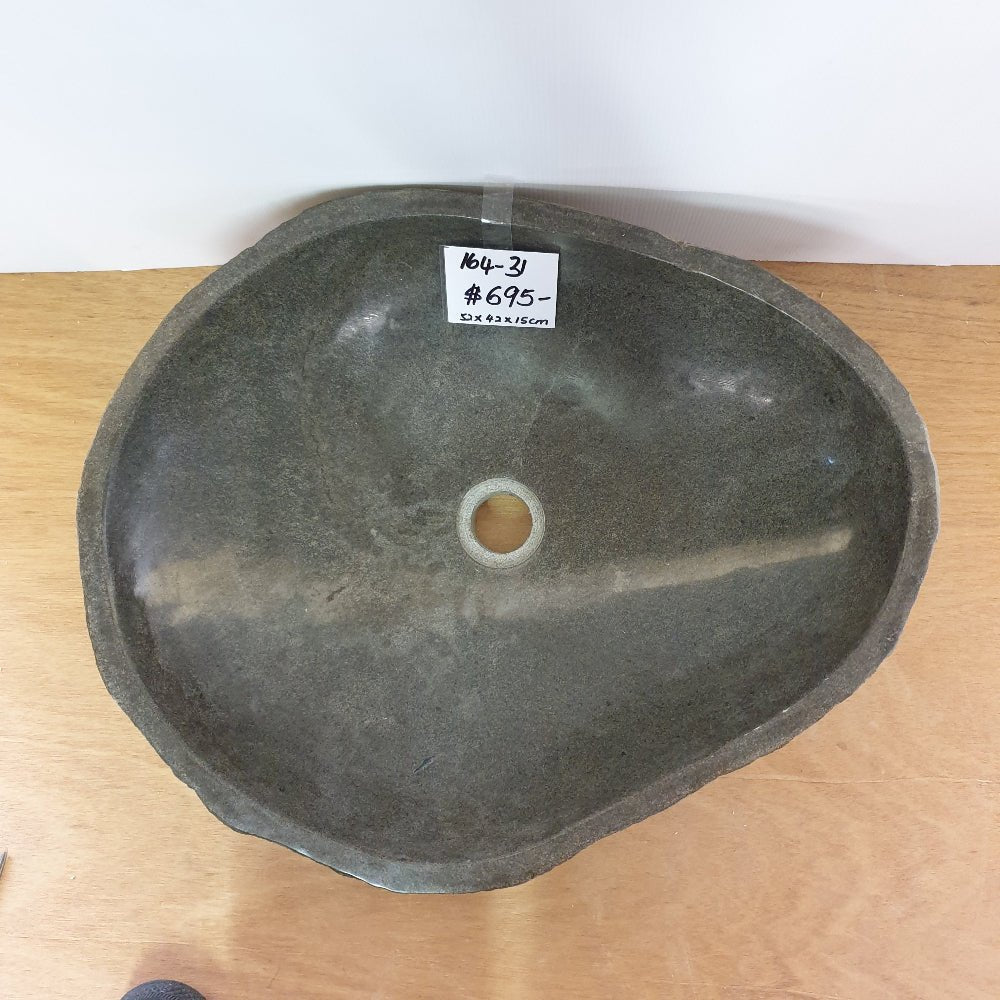 Stone Hand Basin Collections New Zealand 164 - 31 VOLCANIC ROCK at World Of Decor NZ