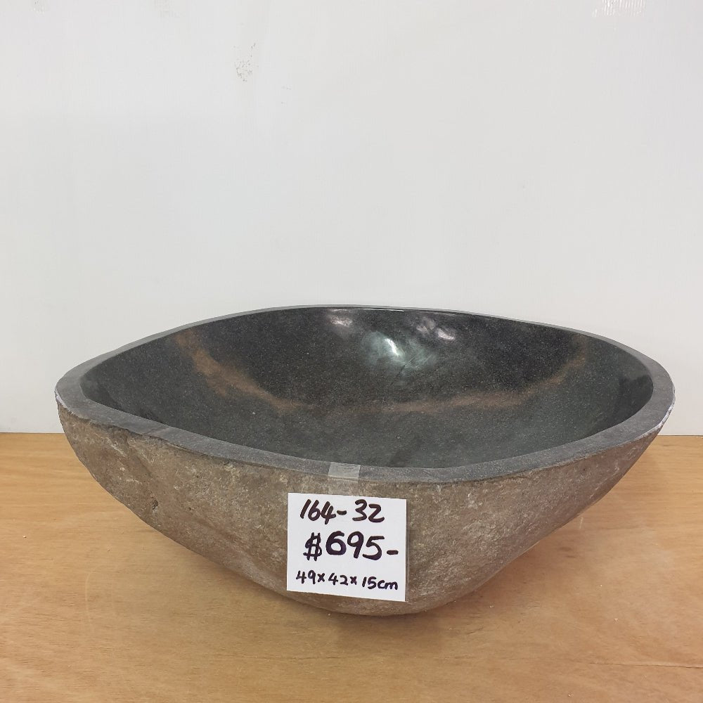 Stone Hand Basin Collections New Zealand 164 - 32 VOLCANIC ROCK at World Of Decor NZ