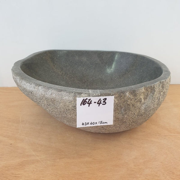 Stone Hand Basin Collections New Zealand 164 - 43 VOLCANIC ROCK at World Of Decor NZ