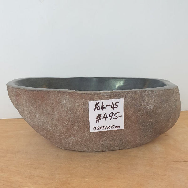 Stone Hand Basin Collections New Zealand 164 - 45 VOLCANIC ROCK at World Of Decor NZ