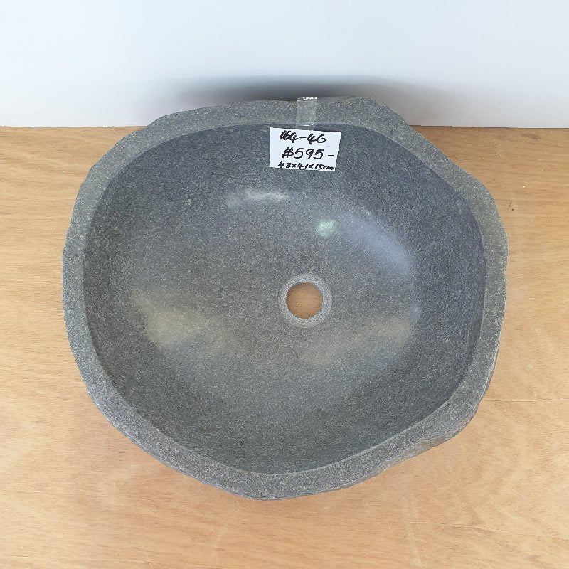 Stone Hand Basin Collections New Zealand 164 - 46 VOLCANIC ROCK at World Of Decor NZ