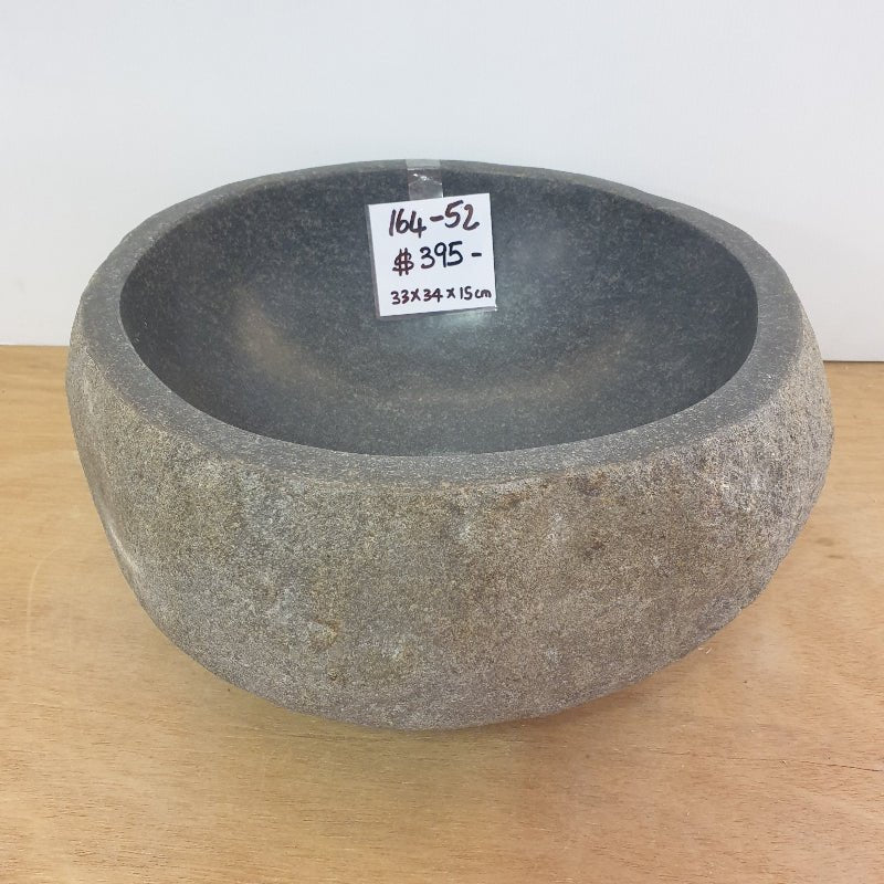 Stone Hand Basin Collections New Zealand 164 - 52 VOLCANIC ROCK at World Of Decor NZ