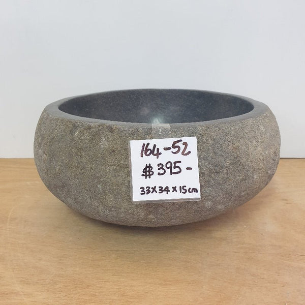 Stone Hand Basin Collections New Zealand 164 - 52 VOLCANIC ROCK at World Of Decor NZ