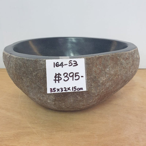 Stone Hand Basin Collections New Zealand 164 - 53 VOLCANIC ROCK at World Of Decor NZ