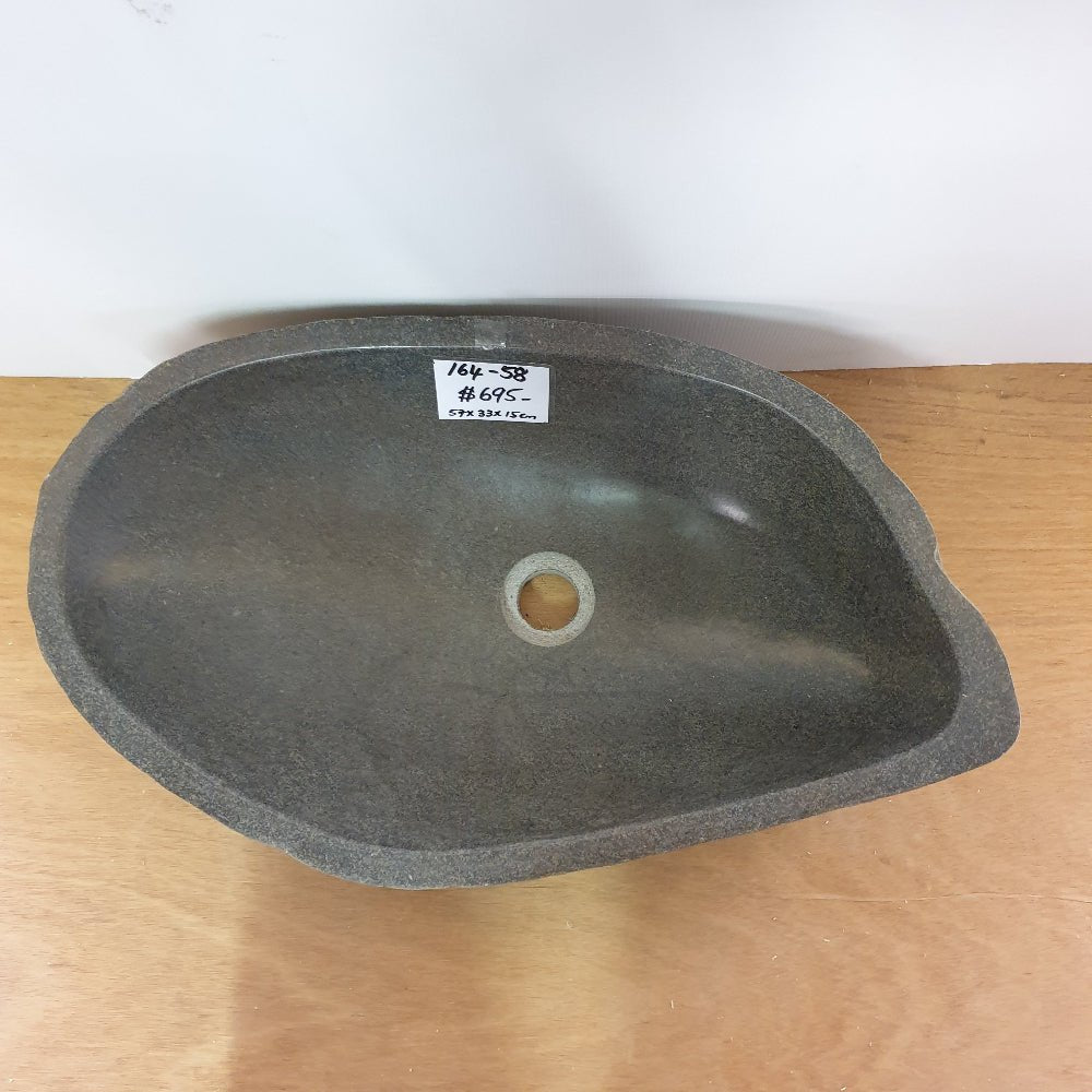 Stone Hand Basin Collections New Zealand 164 - 58 VOLCANIC ROCK at World Of Decor NZ