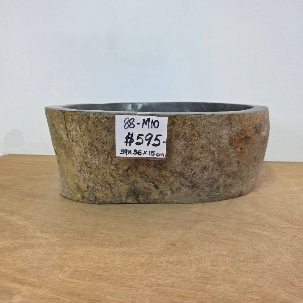 Stone Hand Basin Collections New Zealand 88 - M10 VOLCANIC ROCK at World Of Decor NZ